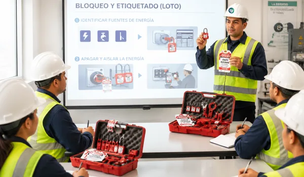 Bloqueo y Etiquetado LOTO