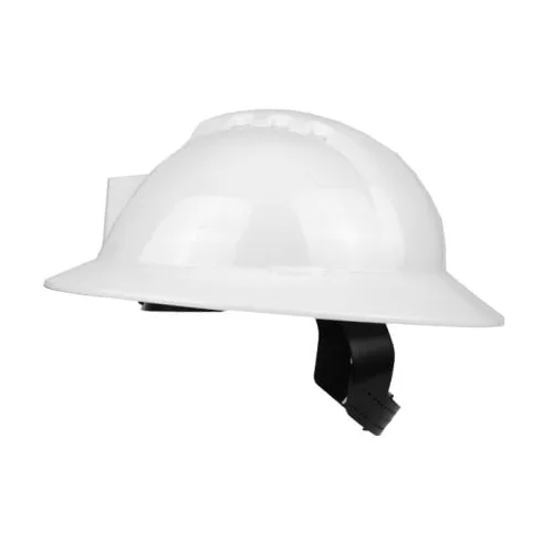 Casco Milenium Class FB S/V Slot Blanco con Arnés Textil